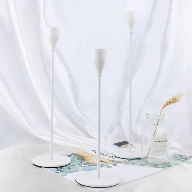 Chinese Style Metal Candle Holders