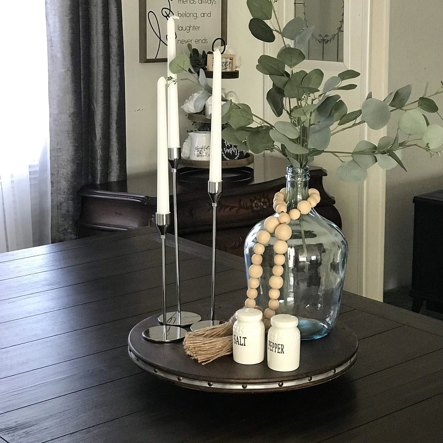 Chinese Style Metal Candle Holders